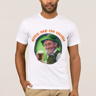 Saint Patrick Day Gift Shirt | Kus me im irish