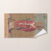 Saint Patrick d'Irlande Art Sacré Celtique (Serviette à main)