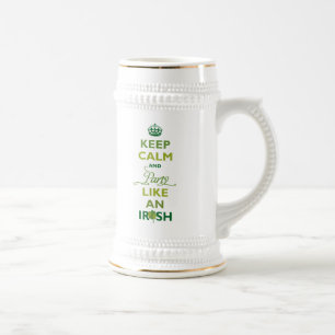 SAINT PATRICK houdt kalm en feest als een Iers Bierpul
