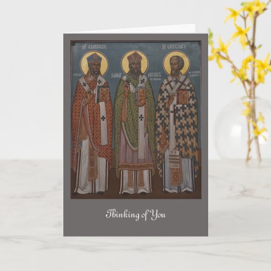 Saint Patrick Kaart (Gele Bloem)