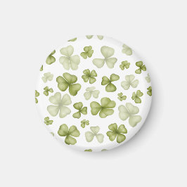 Saint Patrick klavers clip art Magneet