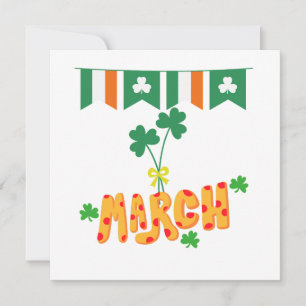 Saint Patrick Maandag Feestdagenkaart