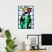 Saint Patrick Poster (Thuiskantoor)