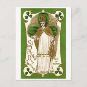 Saint Patrick, Shamrock Briefkaart