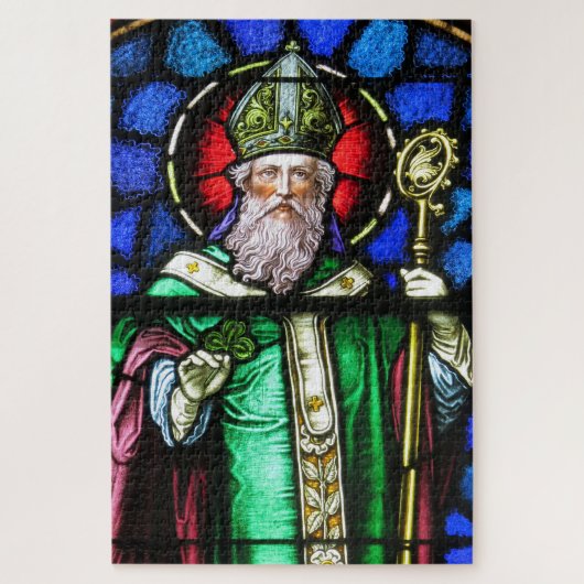 Saint Patrick, Shamrock Legpuzzel (Verticaal)