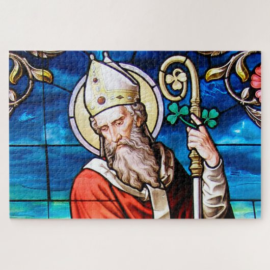 Saint Patrick, Shamrock Legpuzzel (Horizontaal)