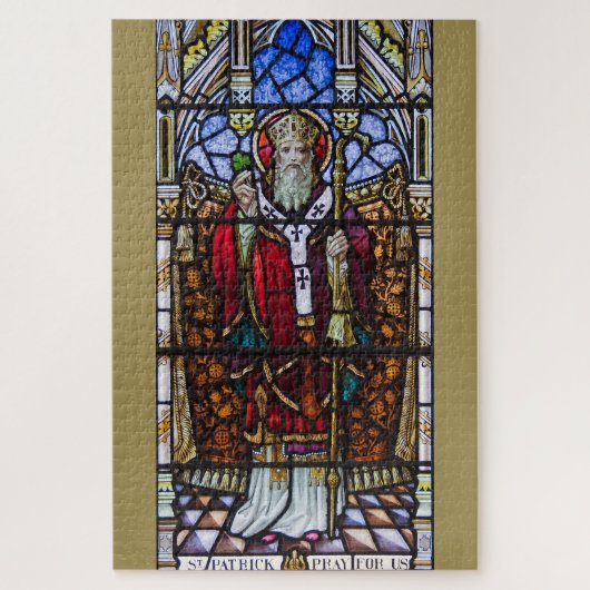 Saint Patrick, Shamrock Legpuzzel (Verticaal)