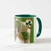 Saint Patrick, Shamrock Mok (Voorkant rechts)