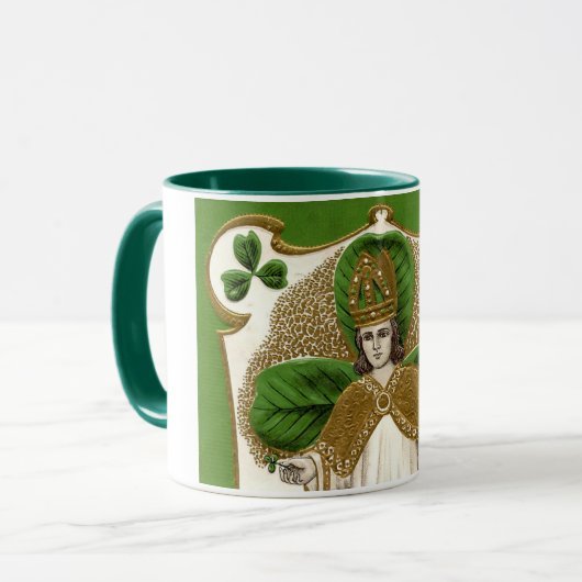 Saint Patrick, Shamrock Mok (Voorkant links)