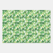 Saint-Patrick Vert Fleur à quatre feuilles Or  (Devant 2)