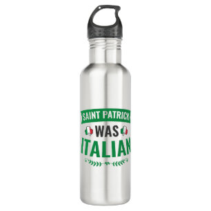 Saint Patrick was de Italiaanse St Patricks Day Waterfles