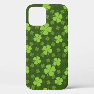 SAINT PATRICKS 4 LEAF CLOVER iPhone 12 HOESJE