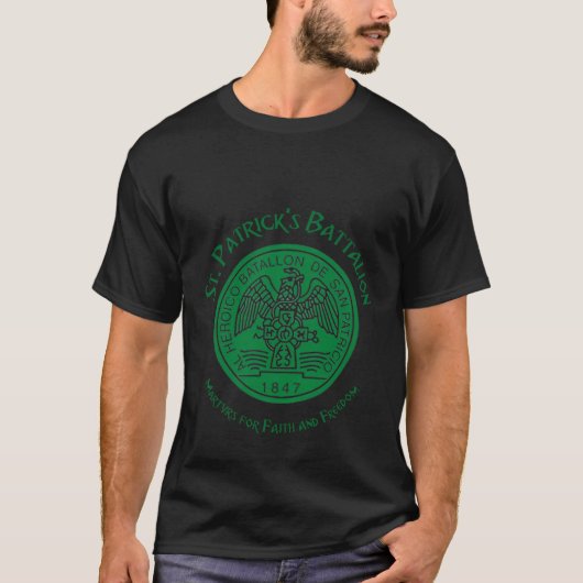 Saint Patrick's Bataljon San Patricios T-shirt (Voorkant)
