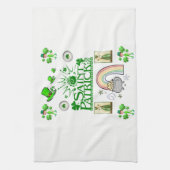 saint patricks cuisine verte serviette (Vertical)