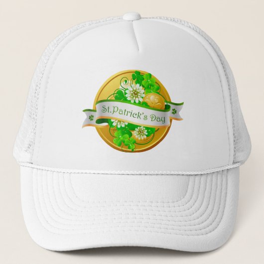 Saint Patrick's Day 22 Casquette (Devant)