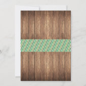 Saint-Patricks Day Anniversaire Invitation Shamroc (Dos)