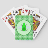 Saint Patricks Day Bee en Shamrocks Pokerkaarten (Achterkant)