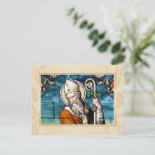 Saint Patrick's Day Bénédictions Carte postale rel (Debout devant)