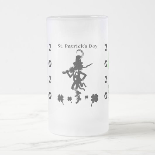 Saint Patrick's Day Bier Mug Modèle (Centre)