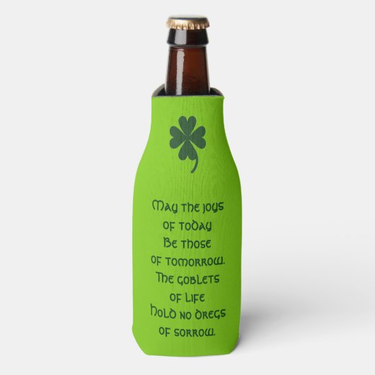 Saint Patricks Day Bottle Cooler van Janz (Fles Voorkant)