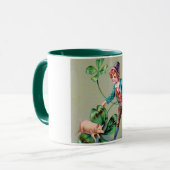 Saint Patrick's Day Boy & Lucky Pig,  Mok (Voorkant links)