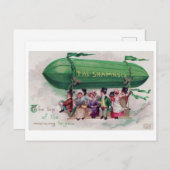 Saint Patrick's Day,  Briefkaart (Voorkant / Achterkant)