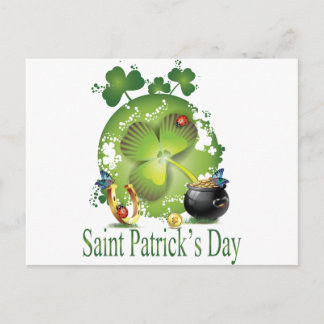 Saint Patrick's Day Briefkaart