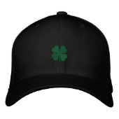 Saint Patrick's Day Broderie Clover Casquette masc (Devant)