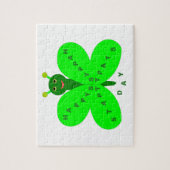 Saint Patricks Day Butterfly Puzzle (Vertical)
