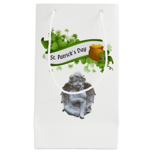Saint Patrick's Day Cadeau sac Angel (Devant)