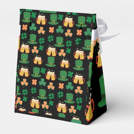 Saint patrick's day celtic,irish funny beer,charms bedankdoosjes (Achterkant)