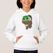 Saint Patrick's Day, Chat Brown, Casquette Leprech (Devant)