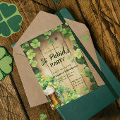 Saint Patrick's Day | Clover | Invitation de parti