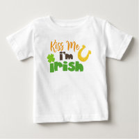 Saint Patrick's Day, Clovers, Kiss me Ik ben Iers