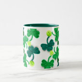 Saint Patrick's Day Crochet Coeur Shamrock Mug (Centre)
