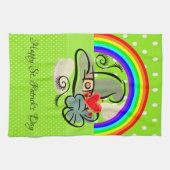 Saint Patrick's Day Cuisine Serviette à main arc-e (Horizontal)