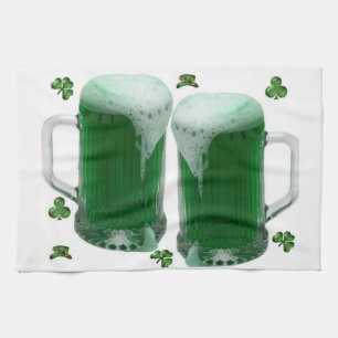 Saint Patrick's Day Cuisine Serviette à main Bière