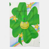 Saint Patrick's Day Cuisine Shamrock serviette mai (Vertical)
