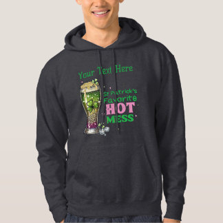 Saint Patrick's Day, favoriete hete puinhoop Hoodie