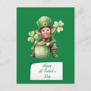 Saint Patrick's Day Feestdagenkaart