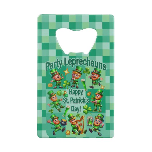 Saint Patrick's Day Fun Adorable "Party Leprechaun (Devant)