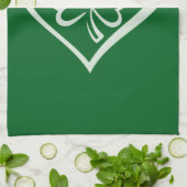 Saint Patrick's Day Funny Shamrock Heart Iers Theedoek (Gevouwen)