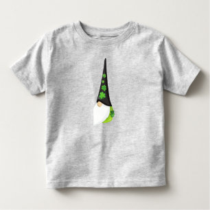 Saint Patrick's Day Gnome, Cute Gnome, Clovers Kinder Shirts