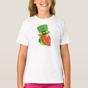 Saint Patrick's Day Gnome, Leprechaun Pet, Clovers T-shirt