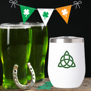 Saint Patrick's Day Green Celtic Knot