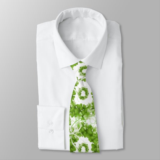 Saint Patrick's Day Hommes Designer Cravate (Attaché)