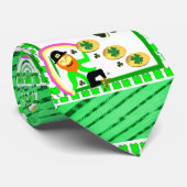 Saint Patrick's Day Hommes Designer Cravate (Roulé)