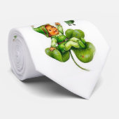 Saint Patrick's Day Hommes Designer Cravate (Roulé)