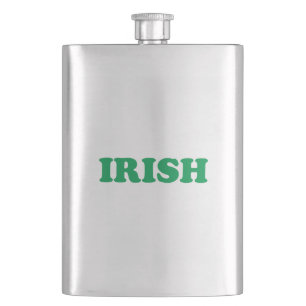 Saint Patrick's Day Iers groene letters Flacon