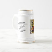 Saint Patrick's Day Irish Blessings Gift Bierpul (Voorkant links)